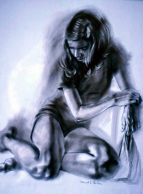 Kerri B. sitting