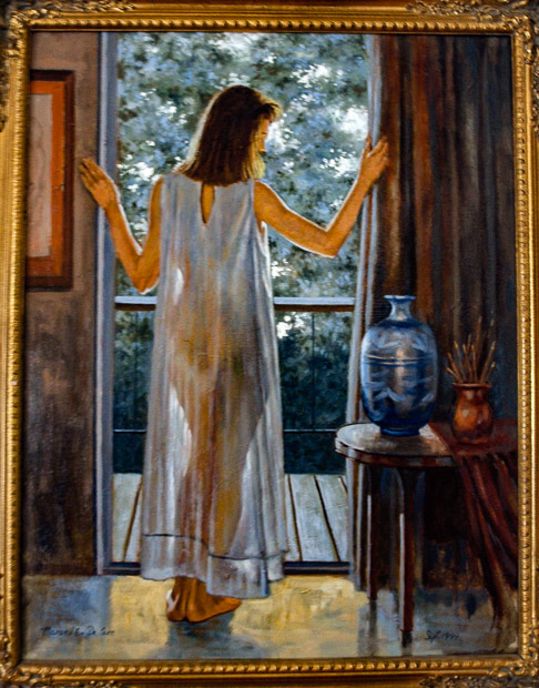Woman at Studio Window