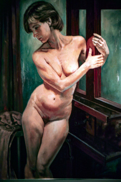 Model hanging on Easel